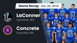 Recap: LaConner  vs. Concrete  2018
