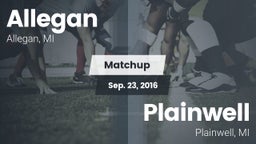 Matchup: Allegan vs. Plainwell  2016
