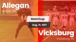 Matchup: Allegan vs. Vicksburg  2017