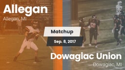 Matchup: Allegan vs. Dowagiac Union 2017