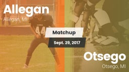 Matchup: Allegan vs. Otsego  2017