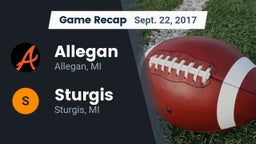 Recap: Allegan  vs. Sturgis  2017