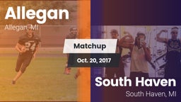 Matchup: Allegan vs. South Haven  2017