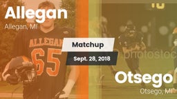Matchup: Allegan vs. Otsego  2018