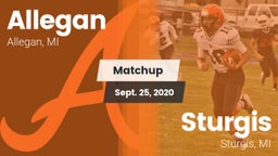 Matchup: Allegan vs. Sturgis  2020