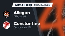 Recap: Allegan  vs. Constantine  2022
