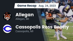 Recap: Allegan  vs. Cassopolis Ross Beatty  2023