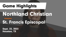 Northland Christian  vs St. Francis Episcopal Game Highlights - Sept. 22, 2022
