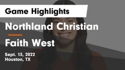 Northland Christian  vs Faith West Game Highlights - Sept. 13, 2022