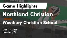 Northland Christian  vs Westbury Christian School Game Highlights - Oct. 13, 2023