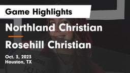 Northland Christian  vs Rosehill Christian Game Highlights - Oct. 3, 2023