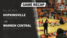 Recap: Hopkinsville  vs. Warren Central  2015