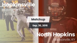 Matchup: Hopkinsville vs. North Hopkins  2016