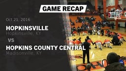 Recap: Hopkinsville  vs. Hopkins County Central  2016