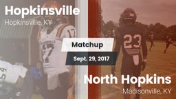 Matchup: Hopkinsville vs. North Hopkins  2017