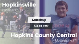 Matchup: Hopkinsville vs. Hopkins County Central  2017