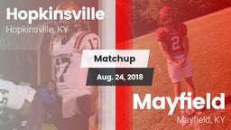Matchup: Hopkinsville vs. Mayfield  2018