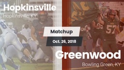 Matchup: Hopkinsville vs. Greenwood  2018