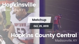 Matchup: Hopkinsville vs. Hopkins County Central  2019