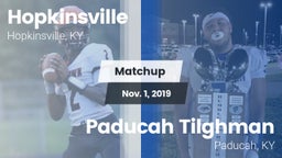 Matchup: Hopkinsville vs. Paducah Tilghman  2019