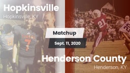 Matchup: Hopkinsville vs. Henderson County  2020