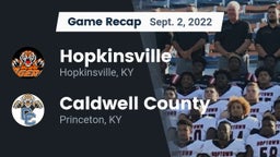 Recap: Hopkinsville  vs. Caldwell County  2022