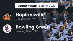 Recap: Hopkinsville  vs. Bowling Green  2022