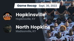 Recap: Hopkinsville  vs. North Hopkins  2022