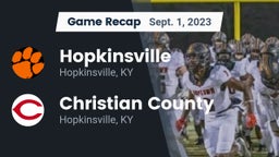 Recap: Hopkinsville  vs. Christian County  2023