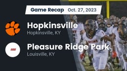 Recap: Hopkinsville  vs. Pleasure Ridge Park  2023