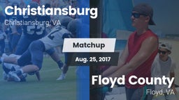 Matchup: Christiansburg vs. Floyd County  2017