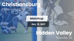 Matchup: Christiansburg vs. Hidden Valley  2017