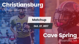Matchup: Christiansburg vs. Cave Spring  2017