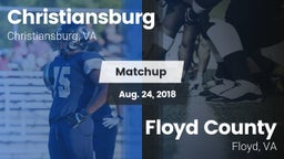 Matchup: Christiansburg vs. Floyd County  2018