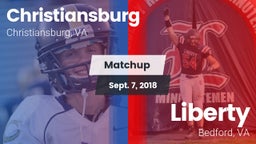 Matchup: Christiansburg vs. Liberty  2018