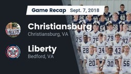 Recap: Christiansburg  vs. Liberty  2018