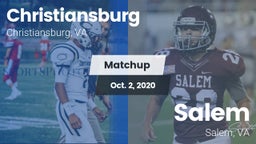 Matchup: Christiansburg vs. Salem  2020