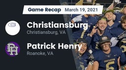 Recap: Christiansburg  vs. Patrick Henry  2021