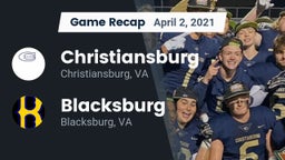 Recap: Christiansburg  vs. Blacksburg  2021