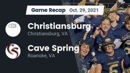 Recap: Christiansburg  vs. Cave Spring  2021