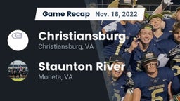 Recap: Christiansburg  vs. Staunton River  2022