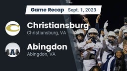 Recap: Christiansburg  vs. Abingdon  2023