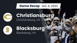 Recap: Christiansburg  vs. Blacksburg  2023