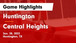 Huntington  vs Central Heights  Game Highlights - Jan. 28, 2022