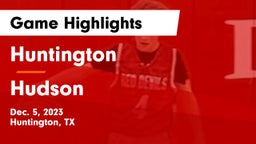 Huntington  vs Hudson  Game Highlights - Dec. 5, 2023