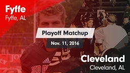 Matchup: Fyffe vs. Cleveland  2016