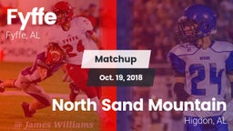 Matchup: Fyffe vs. North Sand Mountain  2018