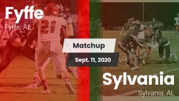 Matchup: Fyffe vs. Sylvania  2020