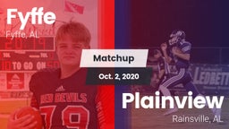 Matchup: Fyffe vs. Plainview  2020
