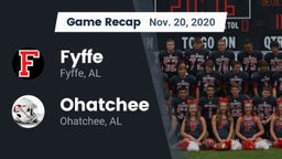 Recap: Fyffe  vs. Ohatchee  2020